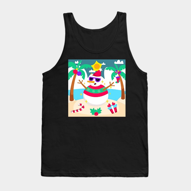 Iceman Summer Tank Top by Mako Design 